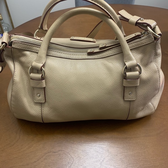 Kate Spade Leather Cream Colored Purse - Picture 2 of 7